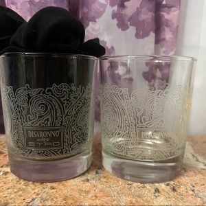 Disaronno Wears Etro Set Of 2 Rock Glasses
